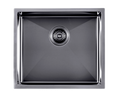 510*450*230mm Gun Metal Grey Hand-made Single Bowl Kitchen Sink(Round Edges)