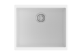 530 x 460 x 200mm Carysil Enigma 100S Single Bowl Granite Kitchen/Laundry Sink Top/Flush/Under Mount