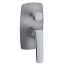 Norico Bellino Brushed Nickle Wall Mixer Diverter
